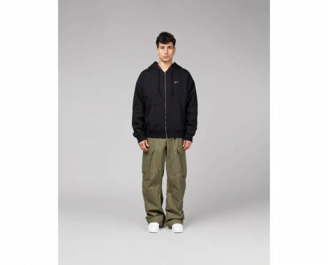 Толстовка Nike SOLO SWOOSH THERMAL FULL-ZIP чорна FZ1165-010