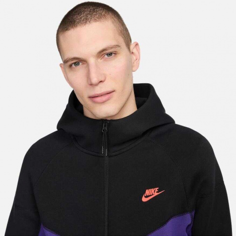 Толстовка Nike Tech Fleece Zip (Purple/Black)