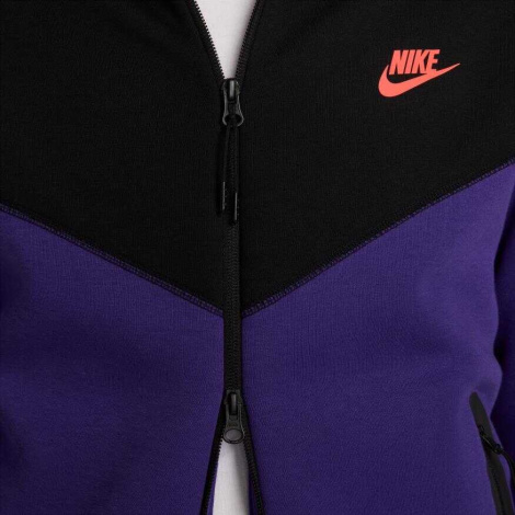 Толстовка Nike Tech Fleece Zip (Purple/Black)