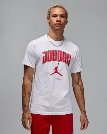 Футболка Nike JORDAN CITY 88 SS CREW біла червона HQ0009-100