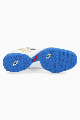 Сороконіжки (шиповки) Joma TOP FLEX біло-синьо-жовтогарячі TOPW2476TF