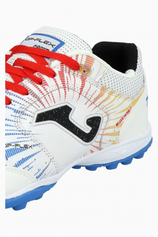 Сороконіжки (шиповки) Joma TOP FLEX біло-синьо-жовтогарячі TOPW2476TF