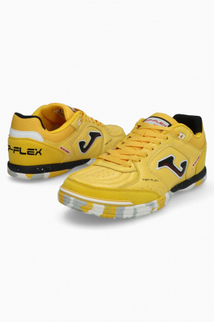 Футзалки (бампи) Joma TOP FLEX жовто-чорно-білі TOPW2428IN