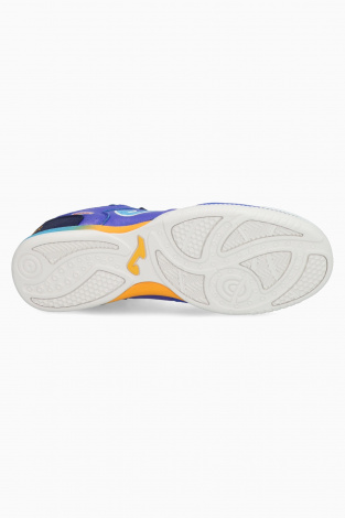 Футзалки (бампи) Joma TOP FLEX синьо-бірюзово-оранжеві TOPW2404IN