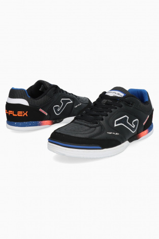 Футзалки (бампи) Joma TOP FLEX чорно-синьо-помаранчеві TOPS2531IN