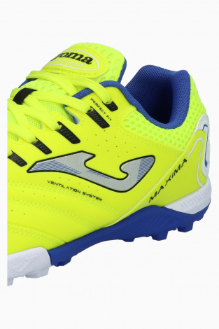 Сороконіжки (шиповки) Joma MAXIMA лимонно-сині MAXS2509TF