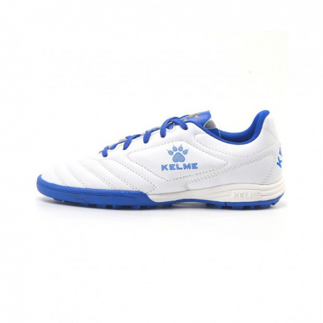 Сороконожки (шиповки) Kelme BASIC бело-синие 871701.9110