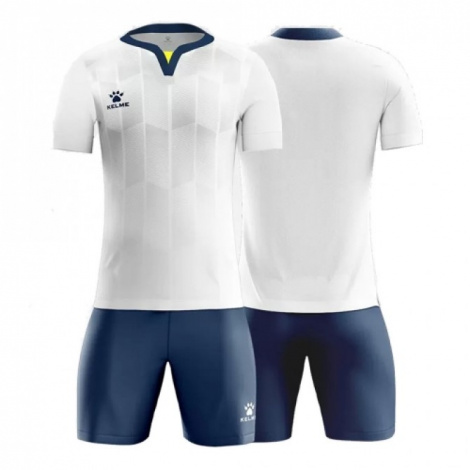 Комплект футбольної форми Kelme VIGO білий 8351ZB1081.9100