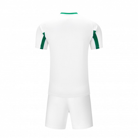 Комплект футбольної форми дитячий Kelme LEON біло-зелений 7351ZB3130.9105