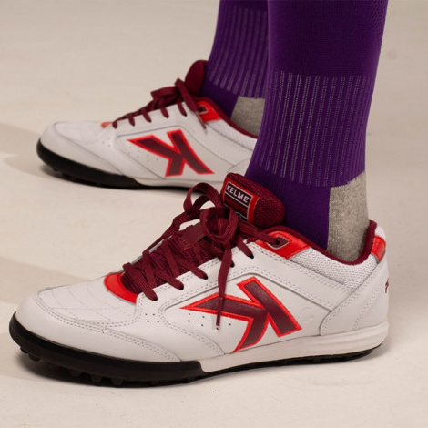 Сороконіжки (шиповки) Kelme PRECISION ELITE біло-червоні 55.923.140