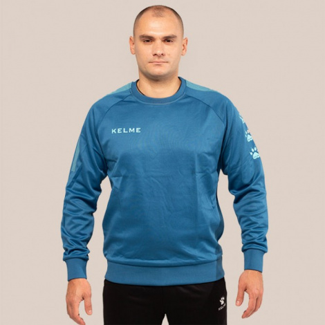 Світшот Kelme Knitted round neck sweater темно-бірюзовий 3891370.4012