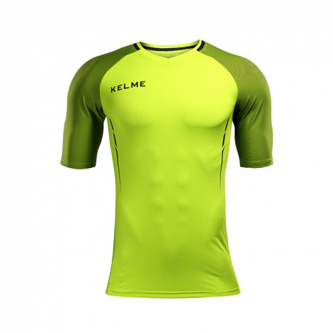 Футболка Kelme MONTES салатово-чорна 3871002.9933