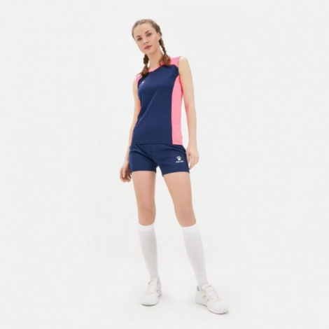 Волейбольна форма жіноча Kelme темно-синьо-рожева 3802254.1010