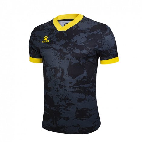 Футболка Kelme SHORT SLEEVE FOOTBALL JERSEY чорна 3801218.9000