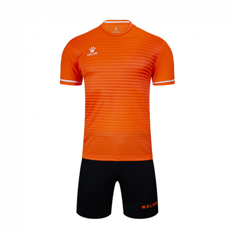 Комплект футбольної форми Kelme MALAGA помаранчево-чорний 3801169.9910