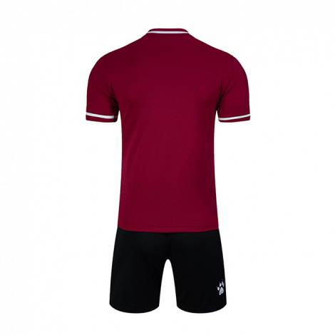 Комплект футбольної форми Kelme MALAGA бордово-чорний 3801169.9691