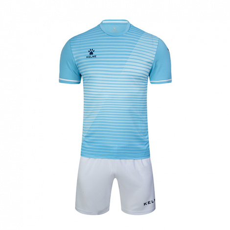 Комплект футбольної форми Kelme MALAGA блакитно-білий 3801169.9449