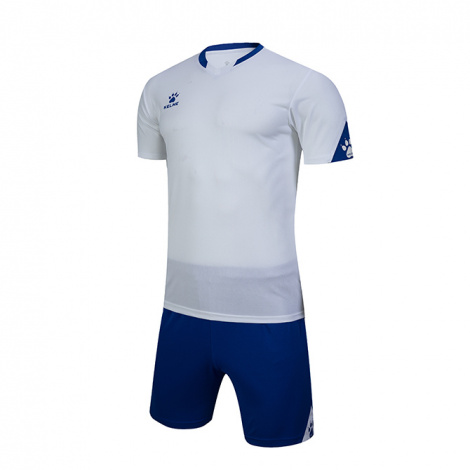 Комплект футбольної форми Kelme GIRONA біло-синій 3801099.9104