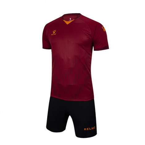 Комплект футбольної форми Kelme MIRIDA бордово-помаранчевий 3801096.9684