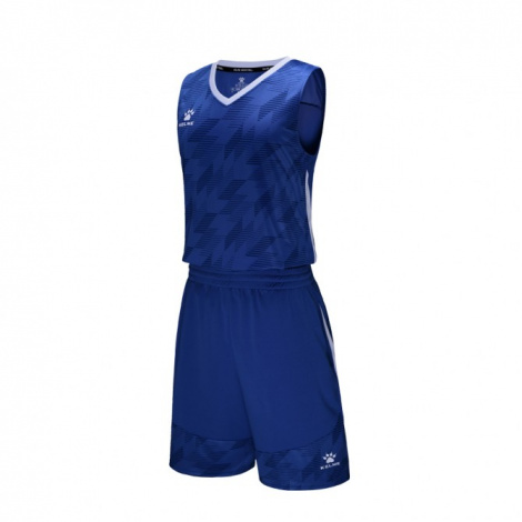 Комплект баскетбольної форми Kelme BRUKLIN синій 3591052.9400