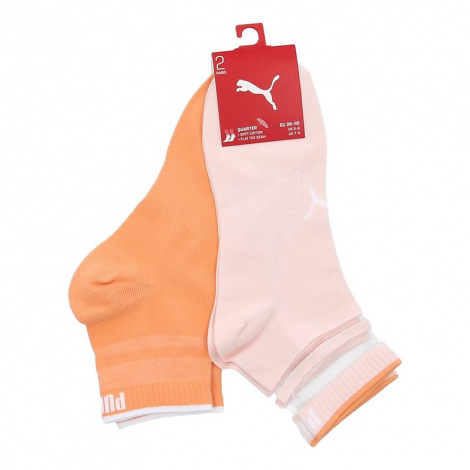 Шкарпетки жіночі Puma SHORT SOCK STRUCTURE 2P WOMEN персикові (2 пари) 103002001-010