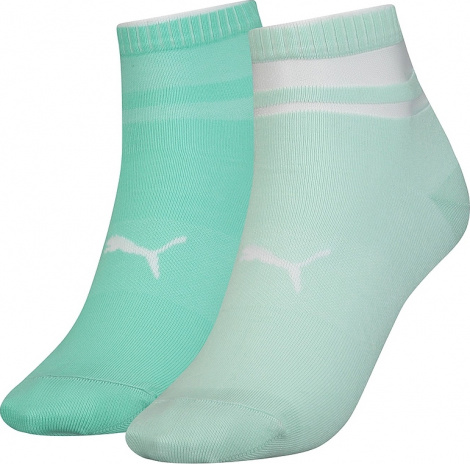 Шкарпетки жіночі Puma SHORT SOCK STRUCTURE 2P WOMEN м'ятні (2 пари) 103002001-011