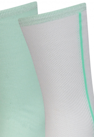 Шкарпетки дитячі Puma GIRLS MESH SOCK 2P м'ятно-білі (2 пари) 104006001-011