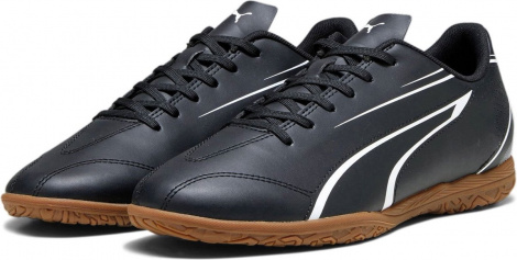 Футзалки (бампи) Puma VITORIA IT чорно-білі 107485-01