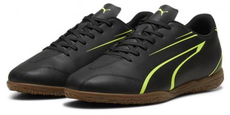Футзалки (бампи) Puma VITORIA IT чорно-лимонні 107485-03