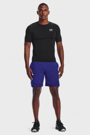 Футболка компресійна Under Armour HEATGEAR SHORT SLEEVE чорна 1361518-001