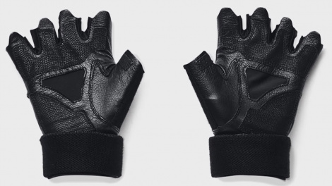 Рукавички для важкої атлетики Under Armour WEIGHTLIFTING GLOVES чорні 1369830-001