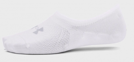 Шкарпетки жіночі Under Armour BREATHE LITE ULTRA LOW 3P білі (3 пари) 1370075-100