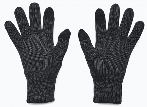 Перчатки Ua Halftime Wool Glove Черный Мужской L/Xl