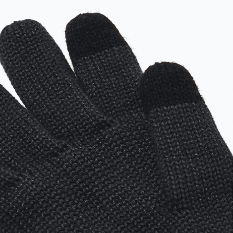 Перчатки Ua Halftime Wool Glove Черный Мужской L/Xl