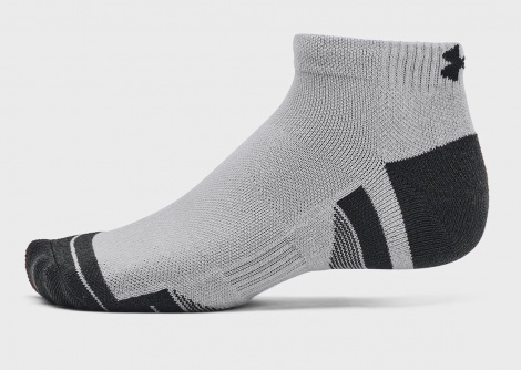 Шкарпетки Under Armour PERFORMANCE TECH 3PK LOW біло-сіро-чорні (3 пари) 1379504-011