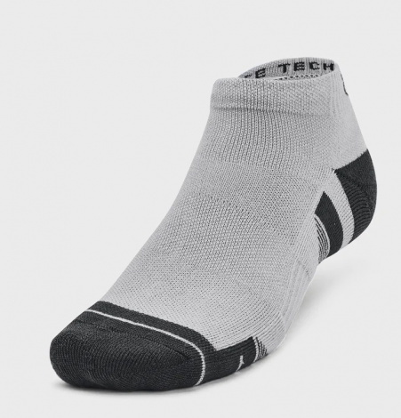Шкарпетки Under Armour PERFORMANCE TECH 3PK LOW біло-сіро-чорні (3 пари) 1379504-011