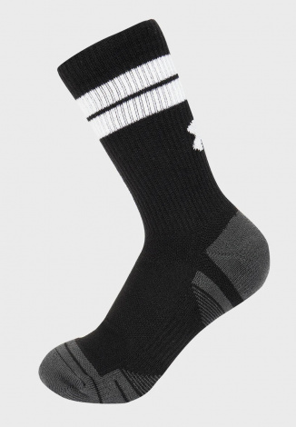 Шкарпетки Under Armour PERF TECH NOV 3PK CREW чорні (3 пари) 1379515-002
