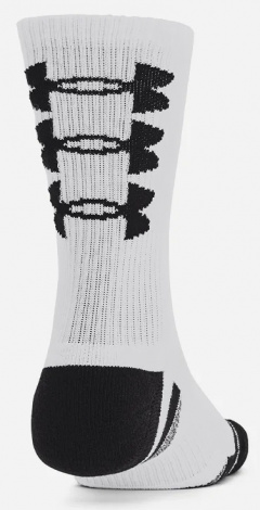 Шкарпетки Under Armour PERFORMANCE TECH 3PK CREW SOCKS білі (3 пари) 1379515-101