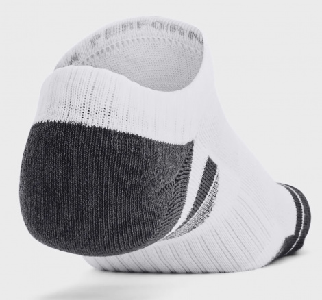 Шкарпетки Under Armour PERFORMANCE COTTON 3PK NO SHOW білі (3 пари) 1379526-100