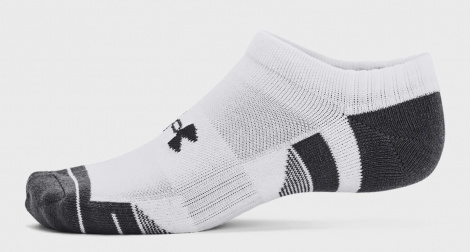 Шкарпетки Under Armour PERFORMANCE COTTON 3PK NO SHOW білі (3 пари) 1379526-100