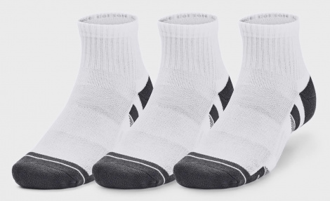 Шкарпетки Under Armour PERFORMANCE COTTON 3P QTR білі (3 пари) 1379528-100