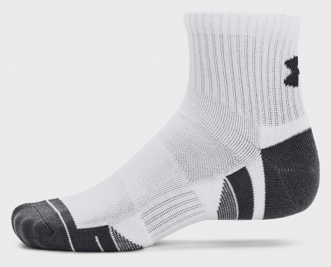 Шкарпетки Under Armour PERFORMANCE COTTON 3P QTR білі (3 пари) 1379528-100