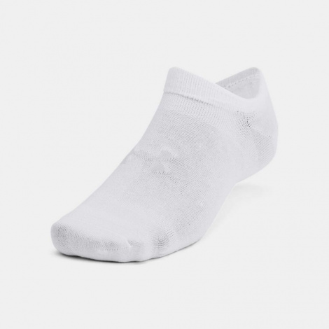 Шкарпетки Under Armour ESSENTIAL NO SHOW 6PK білі (6 пар) 1382611-100