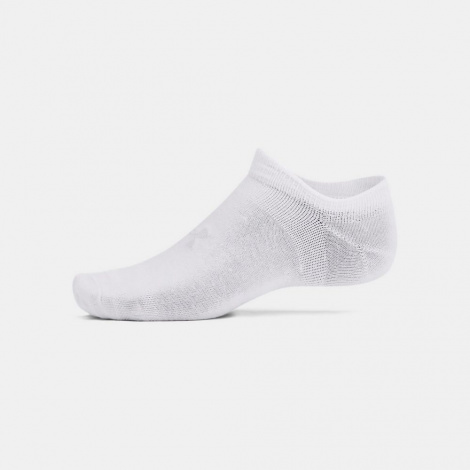 Шкарпетки Under Armour ESSENTIAL NO SHOW 6PK білі (6 пар) 1382611-100