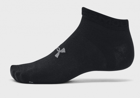 Шкарпетки Under Armour ESSENTIAL LOW CUT 3PK чорні (3 пари) 1382958-001