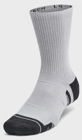 Носки Ua Unisex Perf Tech 6Pk Crew Черный, Серый, Белый Унисекс Lg