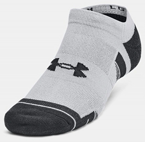 Шкарпетки Under Armour PERFORMANCE TECH 6PK NO SHOW SOCKS білі, сірі, чорні (6 пар) 1386243-011