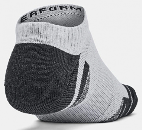 Шкарпетки Under Armour PERFORMANCE TECH 6PK NO SHOW SOCKS білі, сірі, чорні (6 пар) 1386243-011