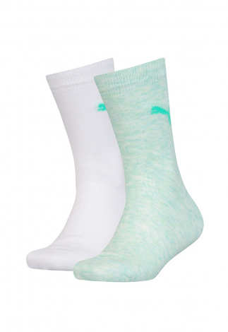 Носки Puma Kids Classic Sock 2P Мятный, Белый Детский 39-42