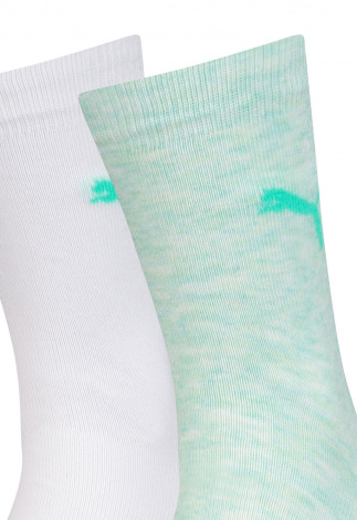 Носки Puma Kids Classic Sock 2P Мятный, Белый Детский 39-42